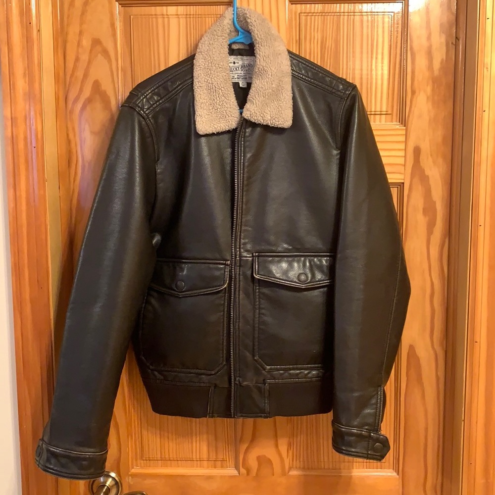 Lucky brand bomber jacket size M